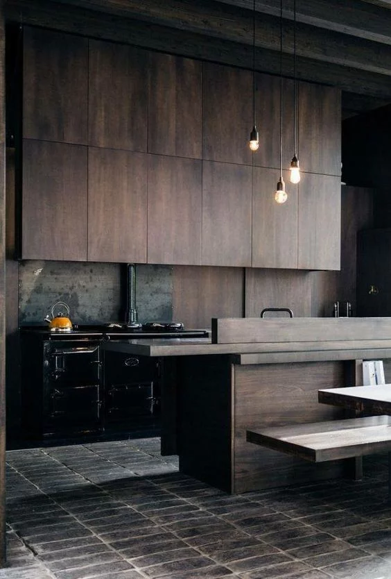 Стеновые панели из натурального дерева в интерьере Loft Look Стеновые панели из натурального дерева в интерьере