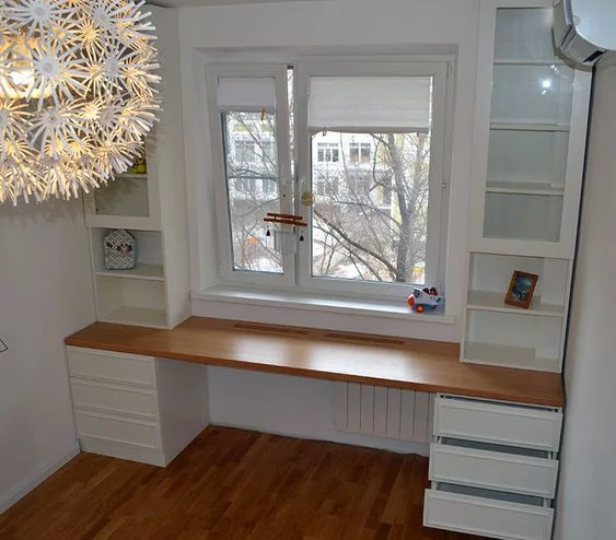Подоконники из массива дуба в современном интерьере Loft Look Подоконники из массива дуба в современном интерьере