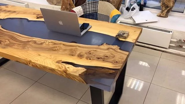 River table from burl elm — фото 3