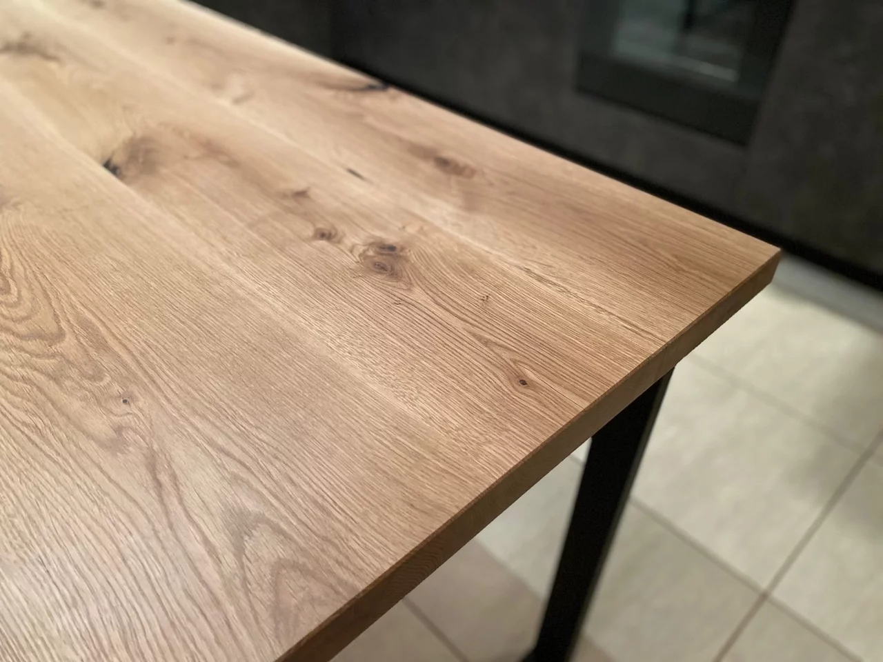 Solid oak table for the kitchen — фото 6
