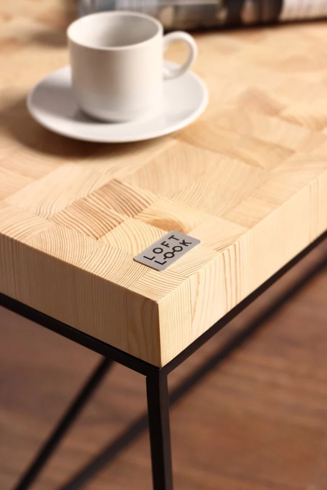 End Cut Coffee Office Table — фото 2