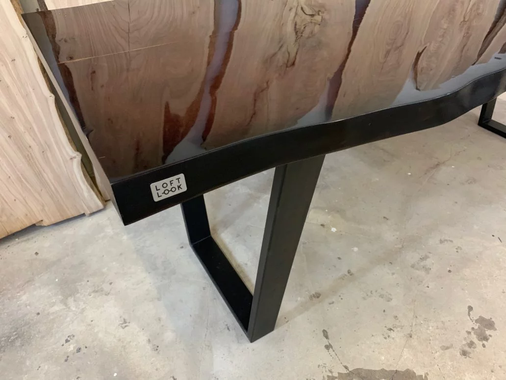 Cedar nut slab table — фото 6