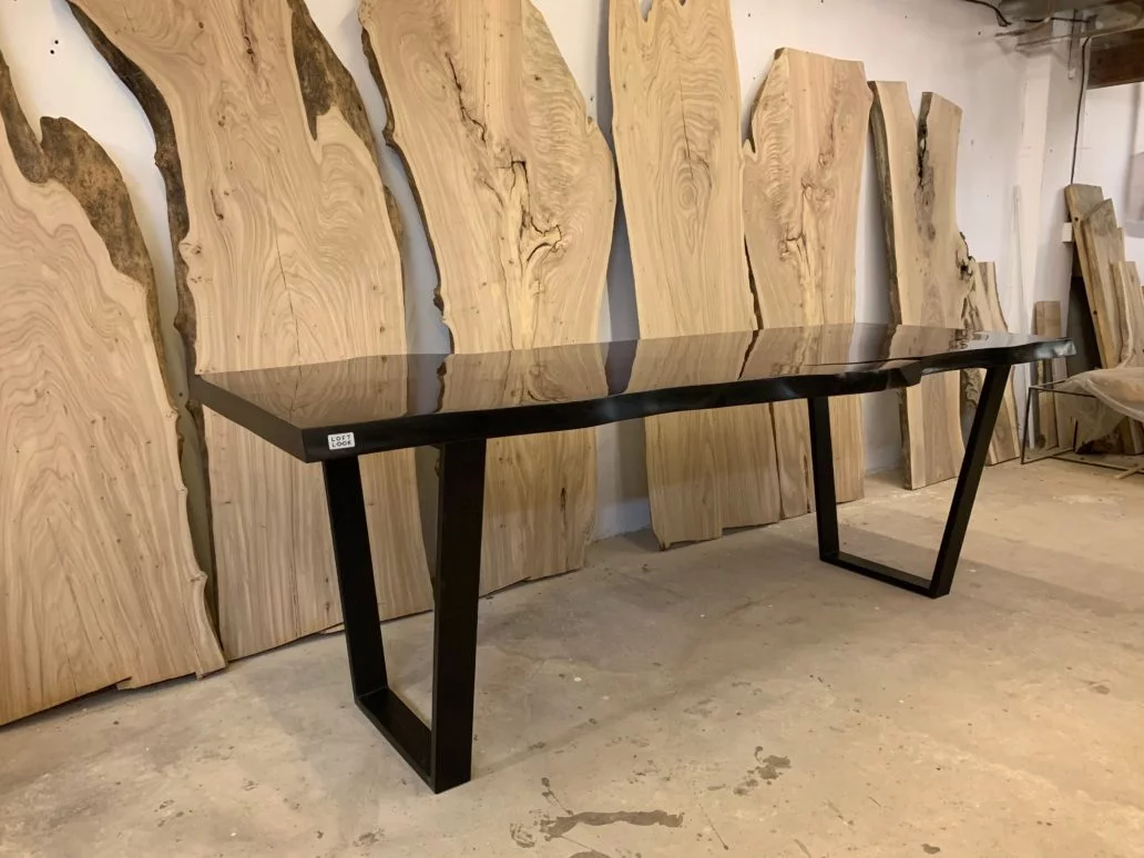 Cedar nut slab table — фото 3