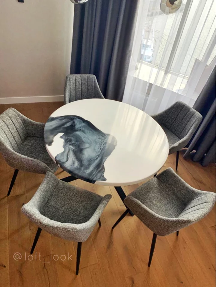 Round loft dining table — фото 2