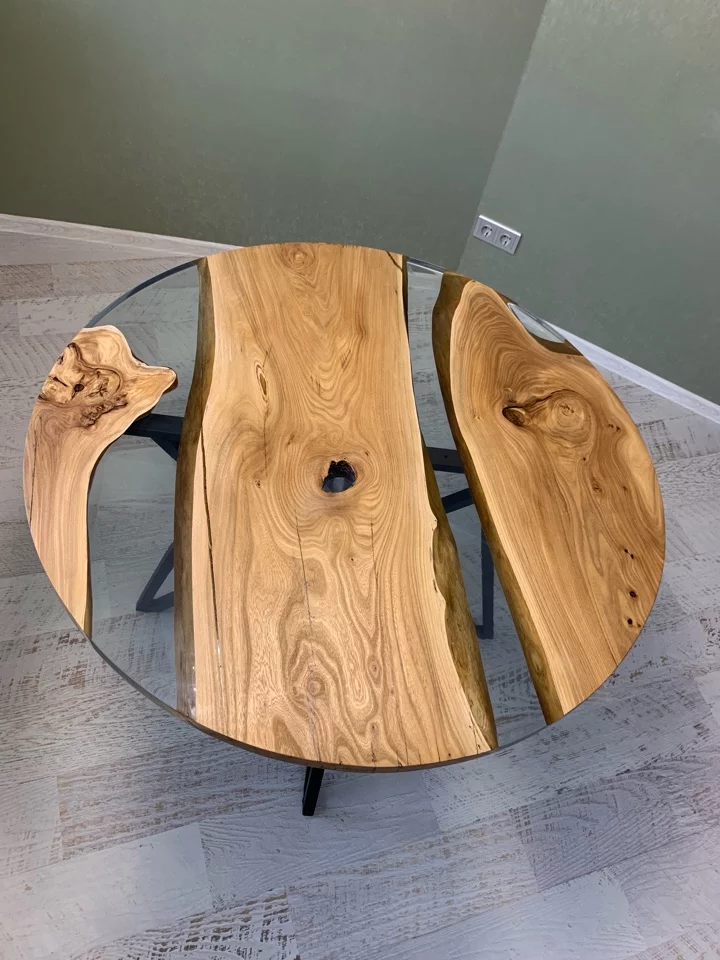 Round Slab Coffee Table — фото 2