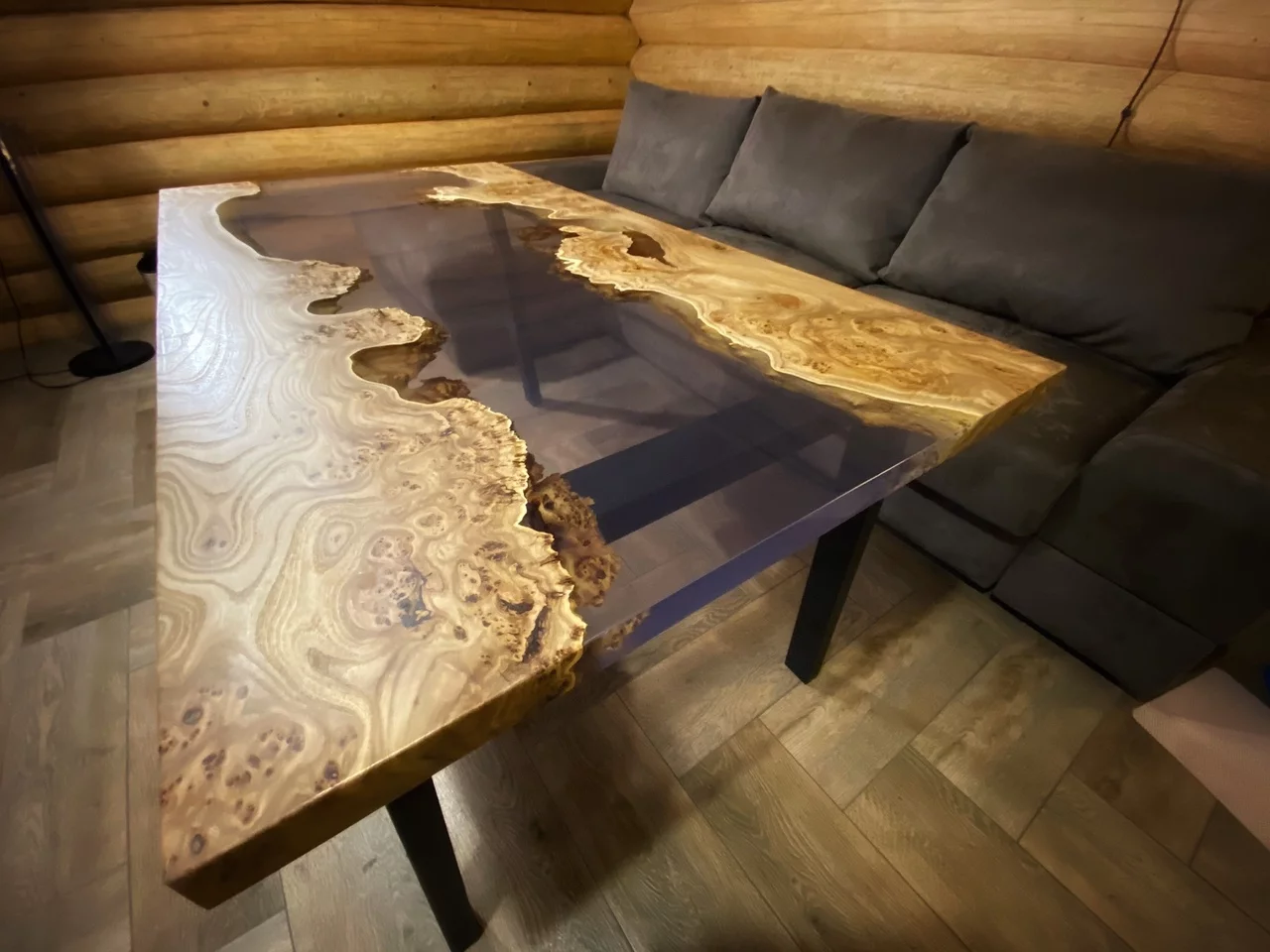 Elm burl table — фото 3