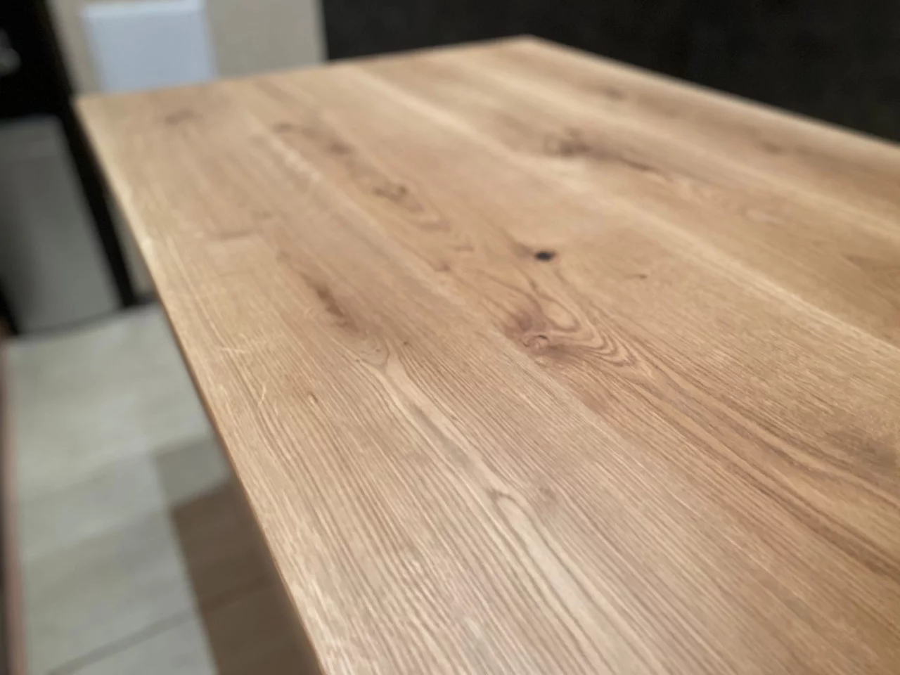 Solid oak table for the kitchen — фото 4