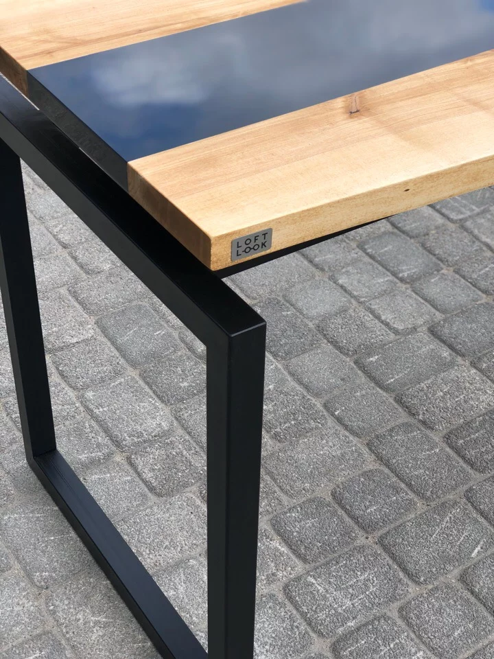 River office table with floating table top — фото 3