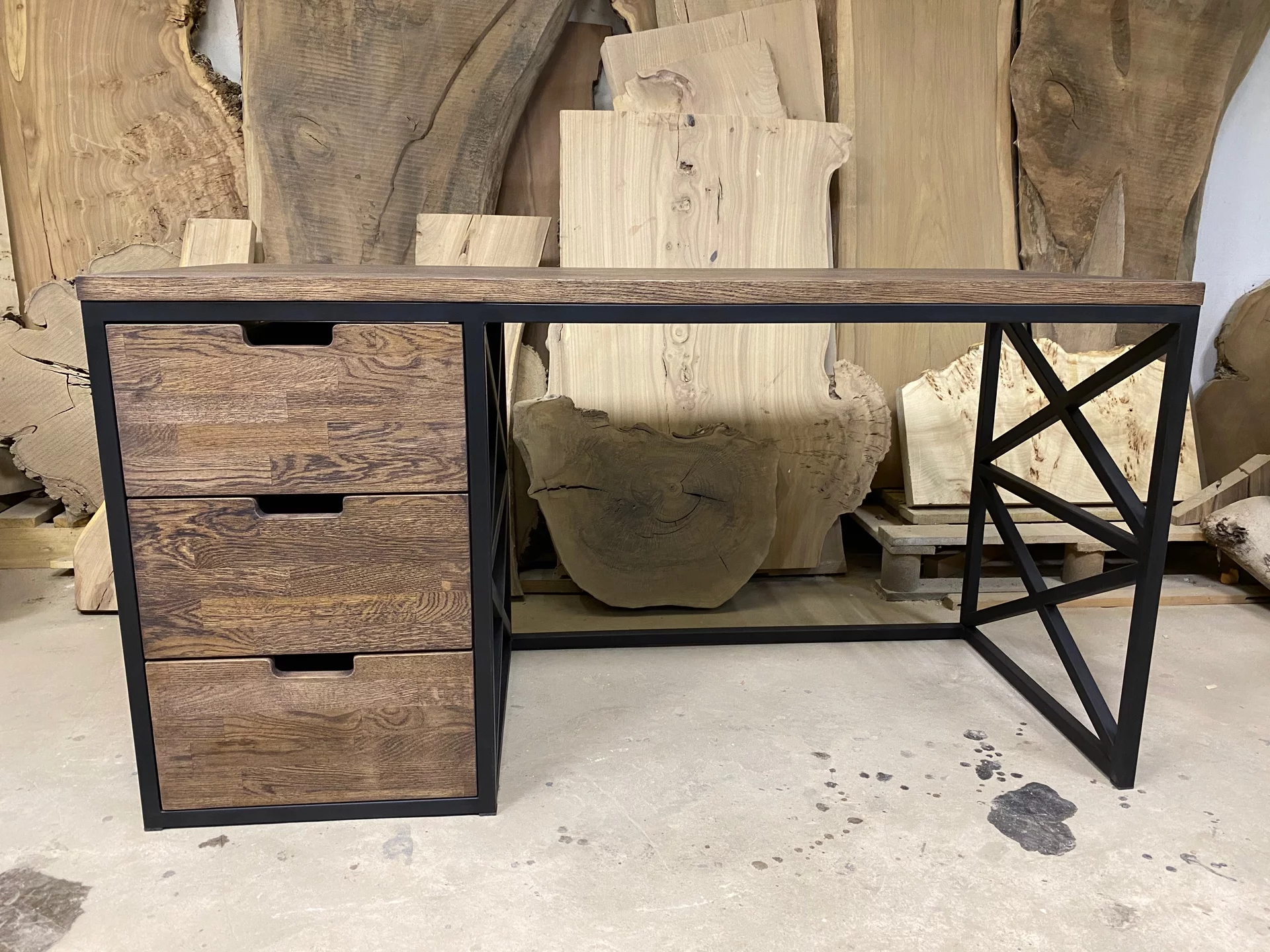 Oak loft table — фото 6