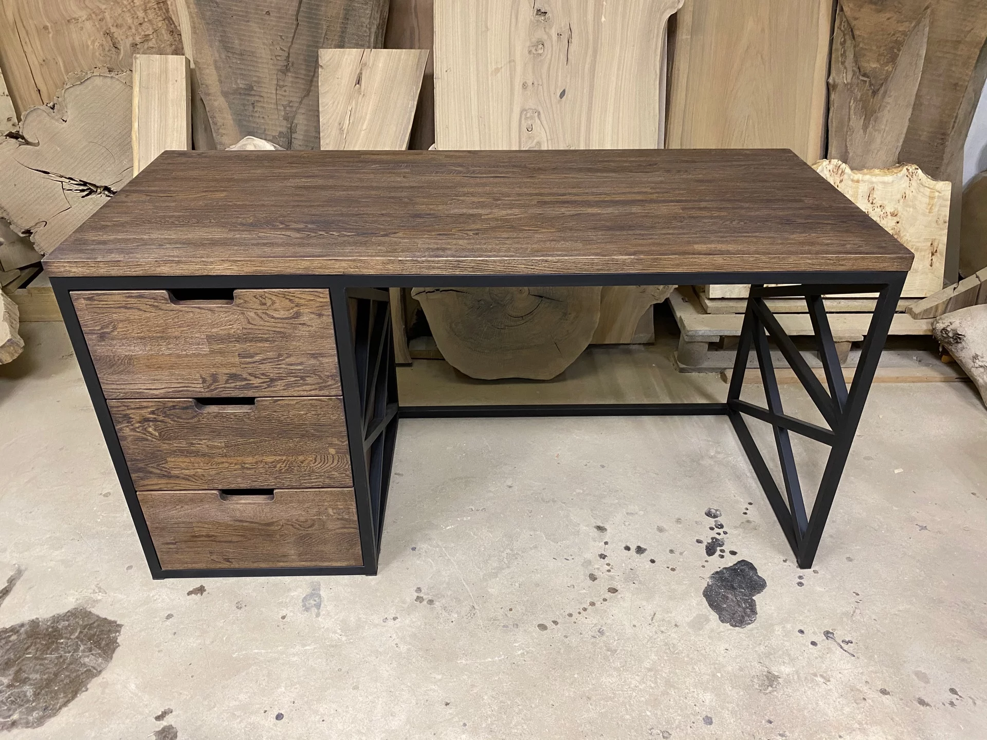 Oak loft table — фото 5