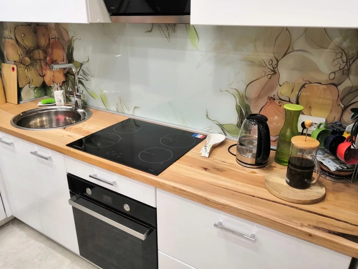 Kitchen worktop made of solid elm — фото 2