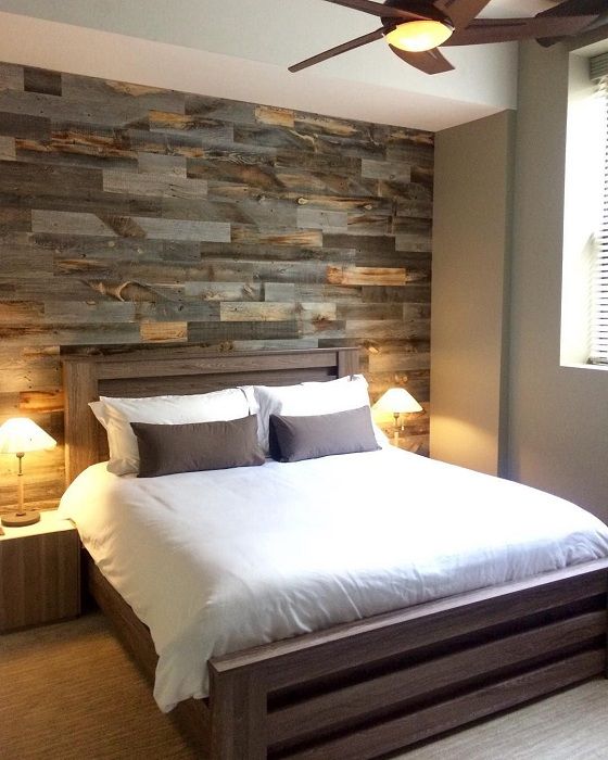 Амбарная доска в интерьере Loft Look Амбарная доска в интерьере