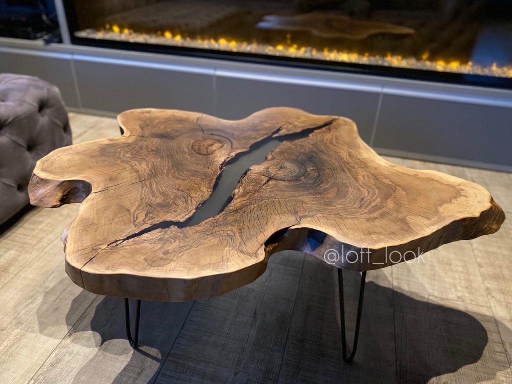 Необычный столик в стиле лофт Loft Look Необычный столик в стиле лофт