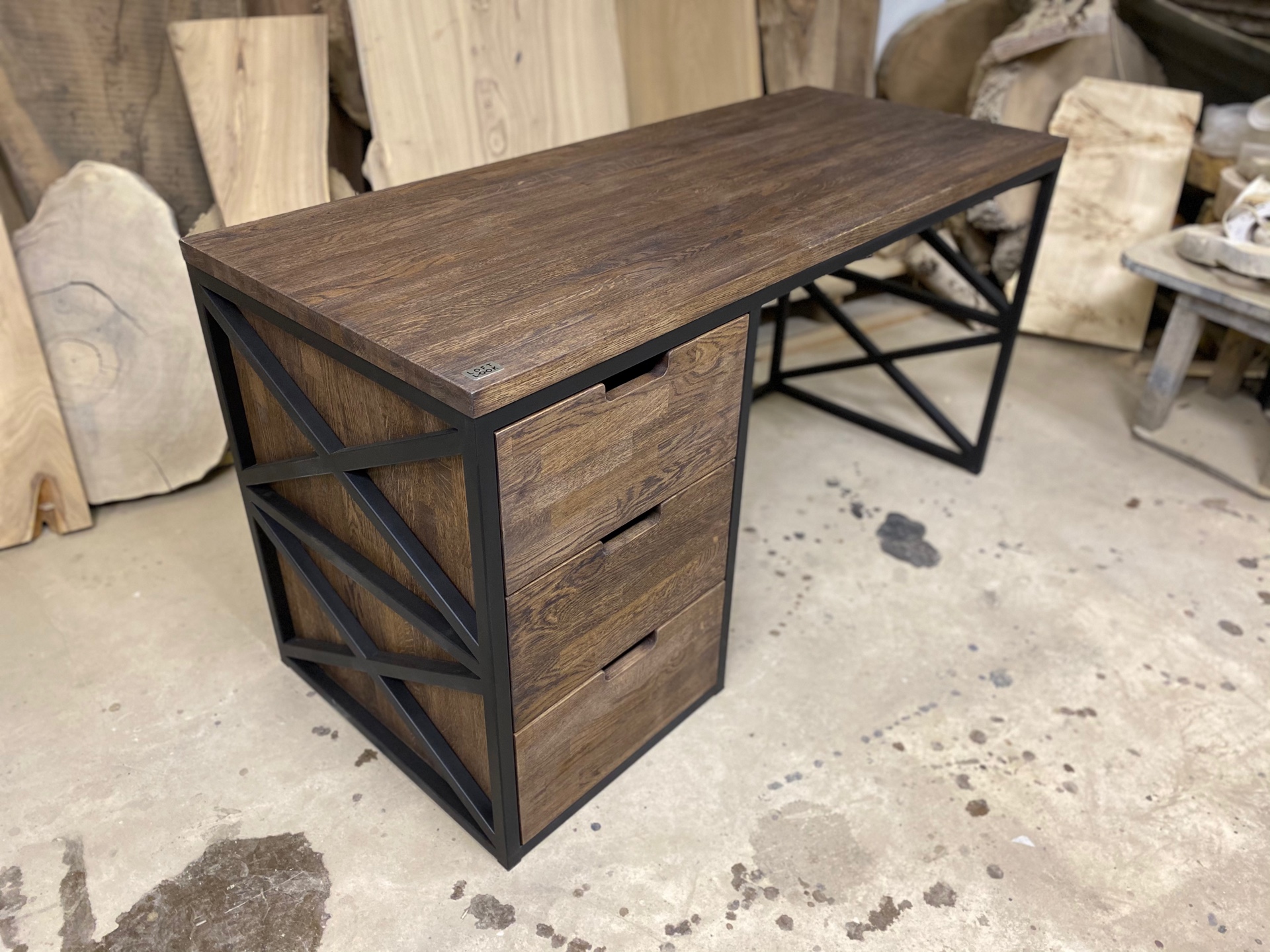 Oak loft table — фото 7