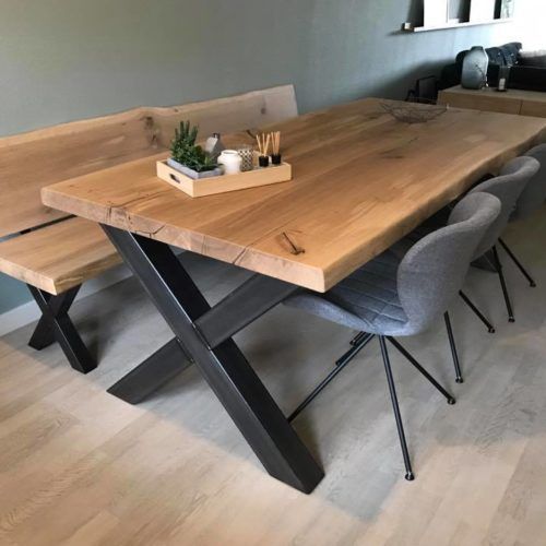 Столы из массива дерева опять в тренде Loft Look Столы из массива дерева опять в тренде