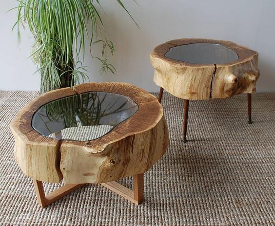 Столы из массива дерева опять в тренде Loft Look Столы из массива дерева опять в тренде